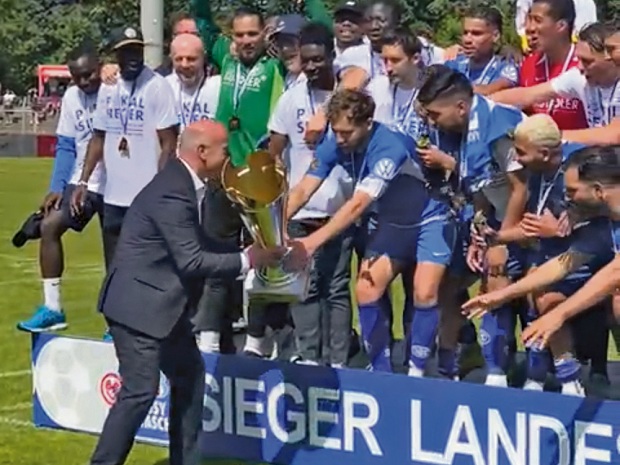Erster jüdischer Verein in der DFB-Pokal-Hauptrunde: Historischer Sieg für Makkabi Berlin